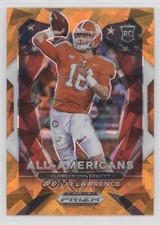 2021 Panini Prizm Draft Picks All-American Orange Ice Trevor Lawrence #181 uk2