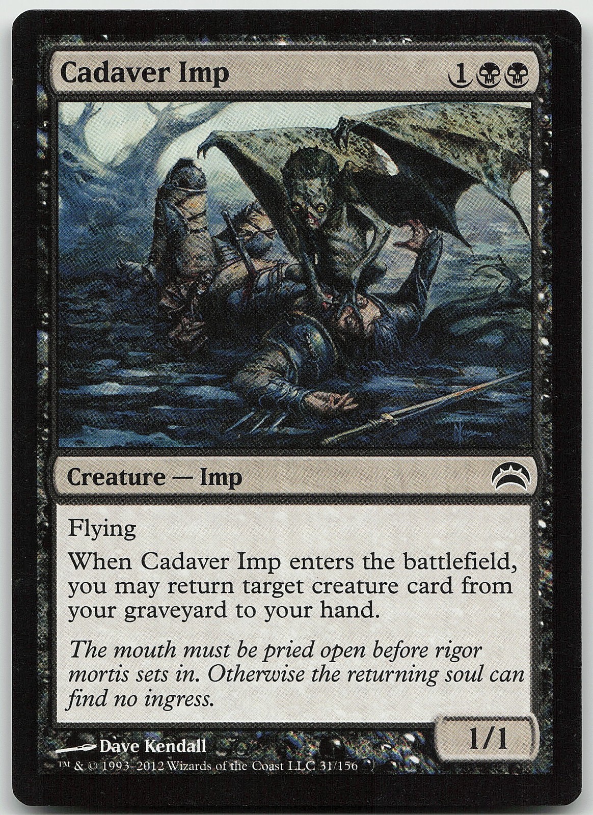 Cadaver Imp Common Planechase 2012 LP MTG