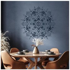 Flower Mandala Painting Stencil - 24" Diameter
