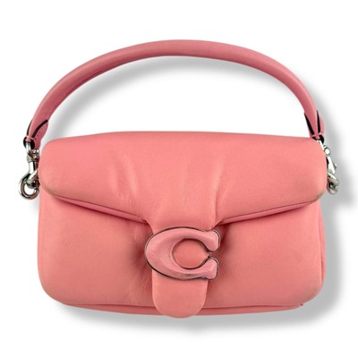 Coach Handtasche Pillow Tabby 18 Rosa Leder