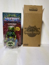 Masters Of The Universe Origins Camo Khan Action Figure 2022 Mattel Snake Men