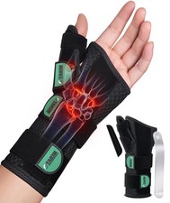 Oyakin Carpal Tunnel Wrist Brace Night Support, Medium/Large 1 piece , Black