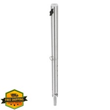 Attwood Lock N Pin Adjustable Post 25-31 Inch Steel Brushed Aluminum