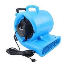 1.5 HP 5000 CFM Air Mover Carpet Dryer Floor Blower Fan 3-Speed Adjustable