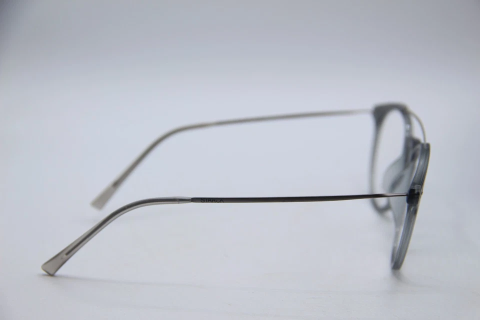 NUEVAS GAFAS STARCK EYES SH 3068 0003 GRISES AUTÉNTICAS CON ESTUCHE 51-19 Foto 4 de 4
