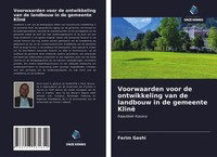 Ferim Gashi | Voorwaarden Voor De Ontwikkeling Van De Landbouw In De Gemeente...