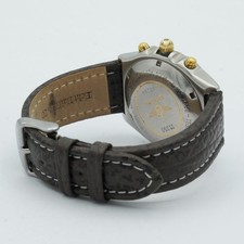 Breitling Chronomat B13050.1 Mens Watch Stainless Steel 39 mm White Dial 9