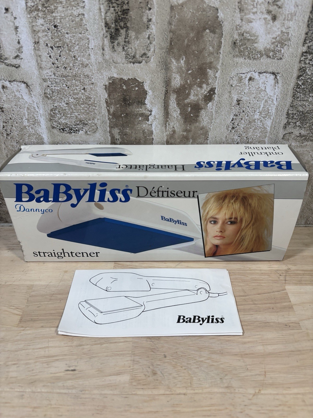 ⭐️Vintage Retro BaByliss Hair Straighter⭐️Dannyco Defriseur⭐️GREAT COND.⭐️