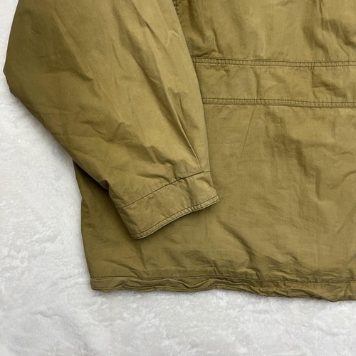 Chaqueta Orvis Safari Para Hombres 2XL Verde Oliva Abrigo de Campo con Capucha Bolsillos con Cremallera Anorak - Imagen 13 de 15