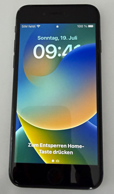 Apple iPhone 8 64GB Schwarz iOS Smartphone ohne Simlock Modell iPhone 8