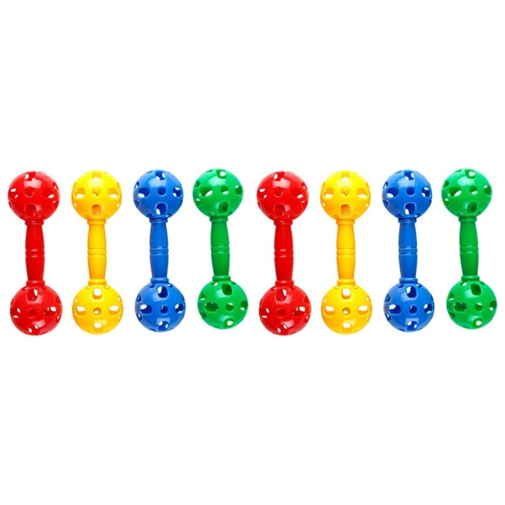 8 Stück Sound Hollow Hantel Langhantel Fitness-Übungsgeräte Kleinkind Sport3338