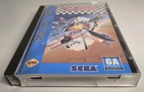 Racing Aces (Sega CD, 1993) CIB Complete Tested - broken case