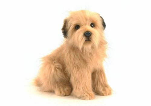 Hansa Terrier Puppy Plush Norfolk Terrier Cute Lifelike Dog F S W Tracking New Ebay