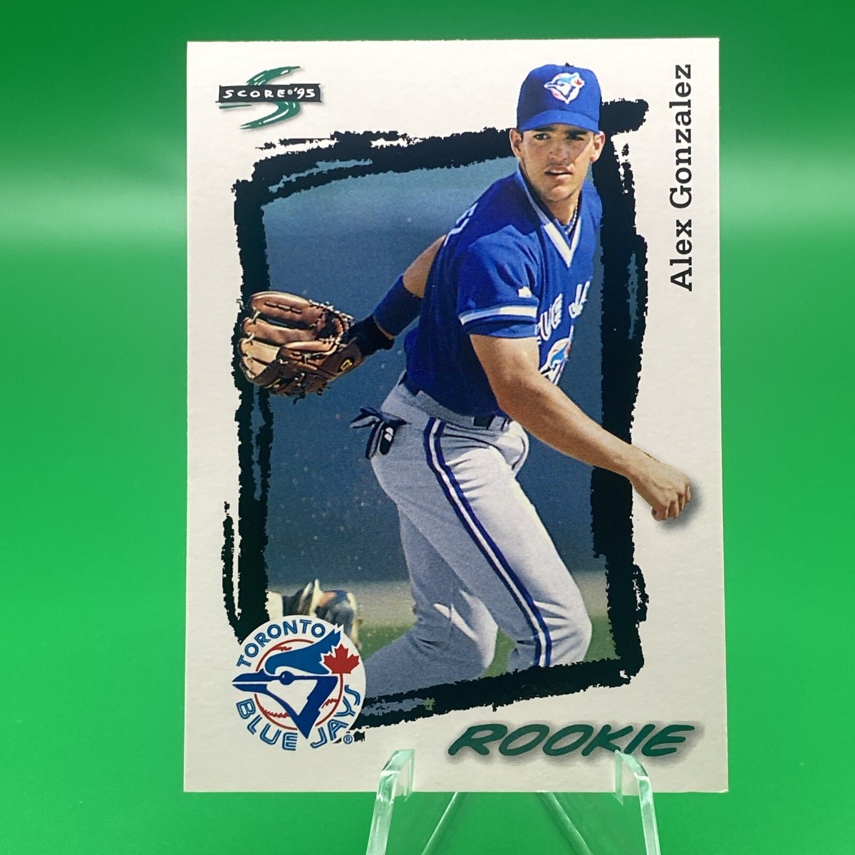 1995 Score Alex Gonzalez Rookie Card #597 Toronto Blue Jays. B37
