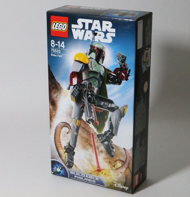 LEGO Boba Fett 75533 Set Buildable Return Of The Jedi Star Wars Display Figure