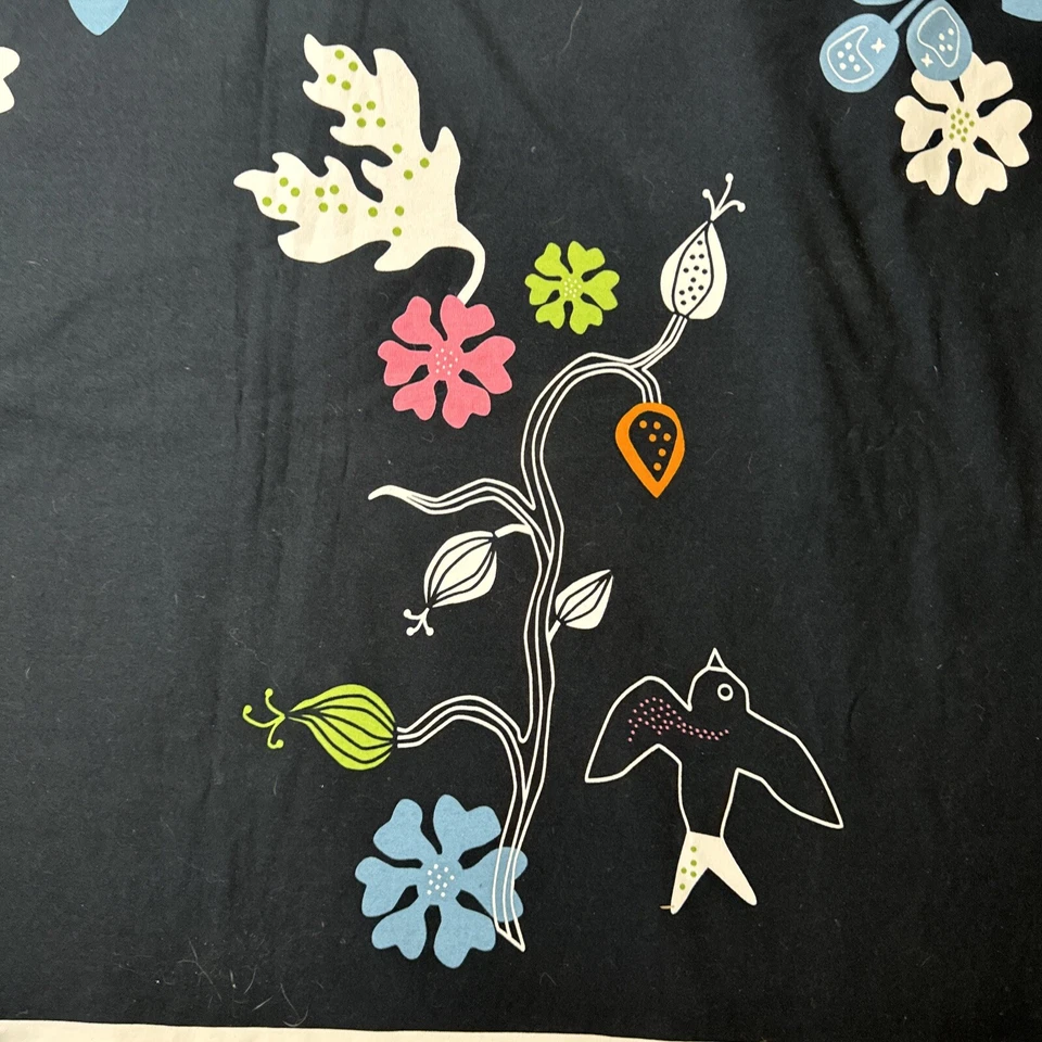 Tela IKEA SISSI EDHOLM BIRDS RAMA algodón 2007 remanente por yarda Foto 2 de 4