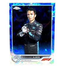 2022 Topps Chrome Formula 1 - F1 Racers Alexander Albon #54 Red