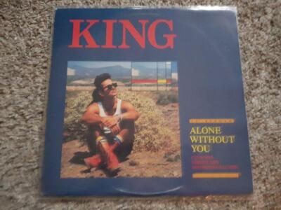 King - Alone without you 12'' Disco Vinyl US REMIX