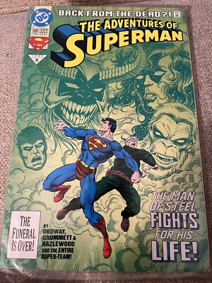 Adventures of Superman #500 (DC Comics Early June 1993)