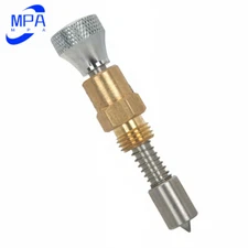 Chrome Carburetor Enricher Choke Adjustment Knob S&S Super E G B Harley Custom