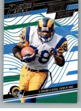 2019 Panini Prestige Banner Season #BS-MF Marshall Faulk St. Louis Rams Football