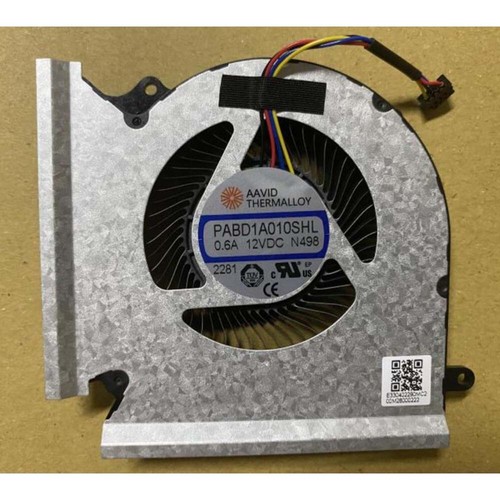 Ventilador de refrigeración para MSI 1545 GE67 GL67 12V 0,6A PABD1A010SHR N497 PABD1A010SHL N498 - Imagen 6 de 7