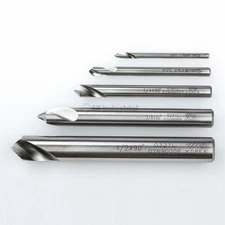 YG1 NC Spotting Drill 8% Cobalt HSS 1/8 to 1/2" 90 Degree 5 Pc Set CNC Machine