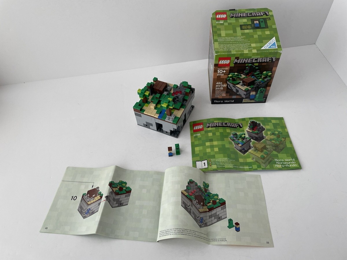 Lego Minecraft Micro World - The Forest 21102 - used 100% complete