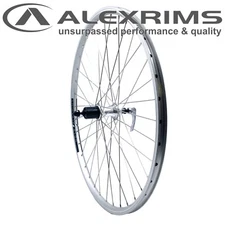 26" Alex DC-19 REAR Silver 10x135 QR Doublewall HG Cassette Type Mountain Wheel