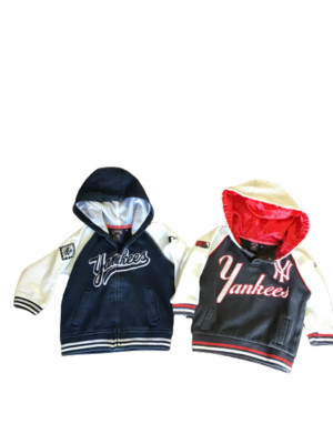 Lager Ny Yankees Majestic Kapuzenpullover Newborn Baby Hoodies Pullover 2 Yrs