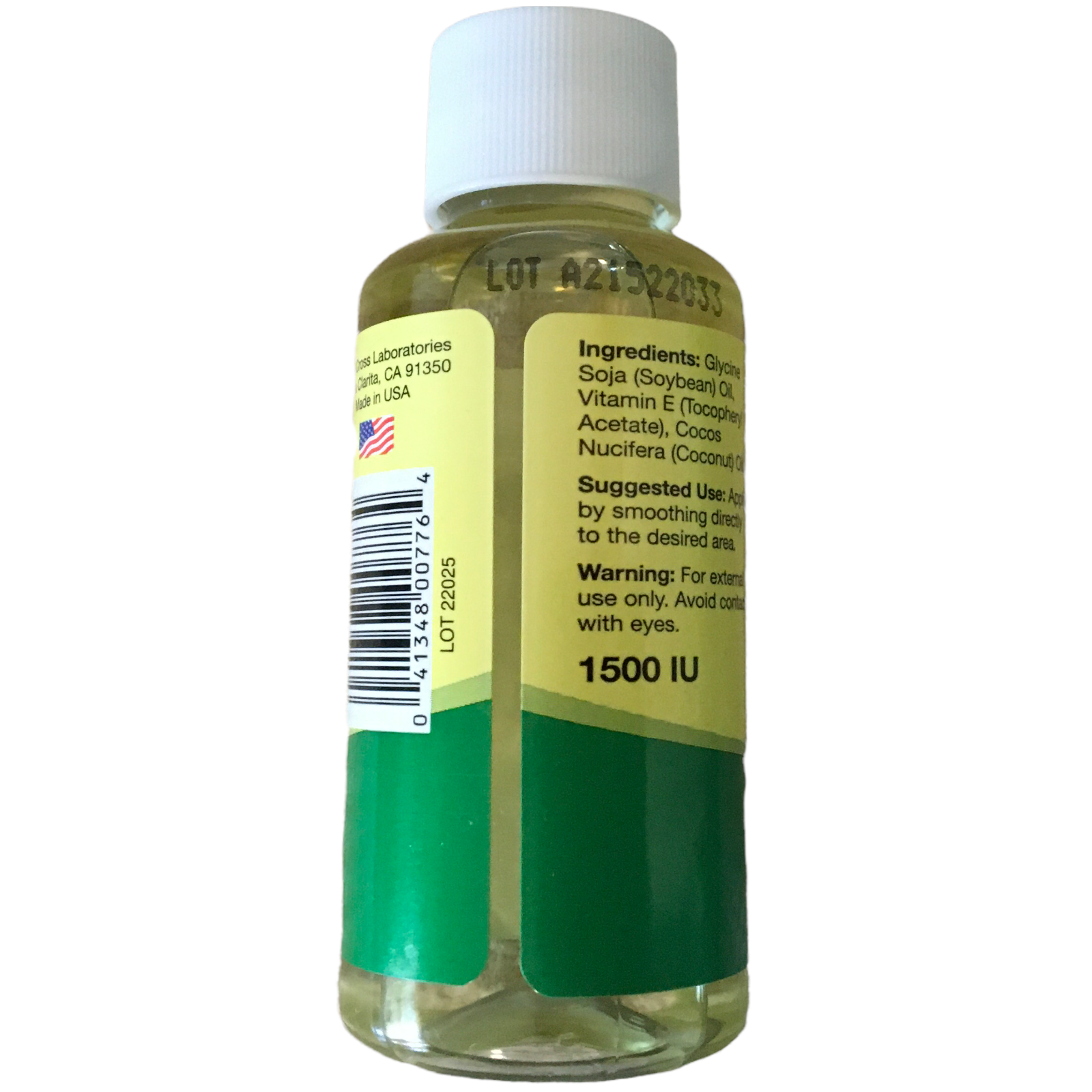 Vitamin E Oil 3oz Soft Smooth Skin Hair Body Moisturizer Spa Naturals