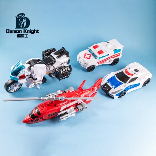 NEU Demon Knight Defensor Combiner Wars übergroß 45 cm A+B Set Figuren DK01-05 - Bild 28 von 30