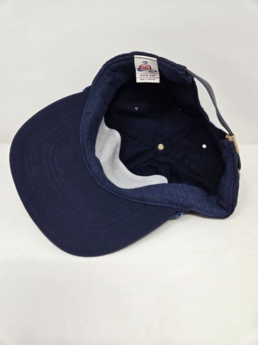 Central Washington Concrete Cap Hat Dark Blue Adjustable Closure - Picture 7 of 14