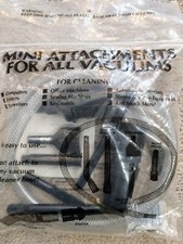 9Pcs/set Mini Micro Vacuum Attachment Kit For Small Spaces Cleaning Computer Car