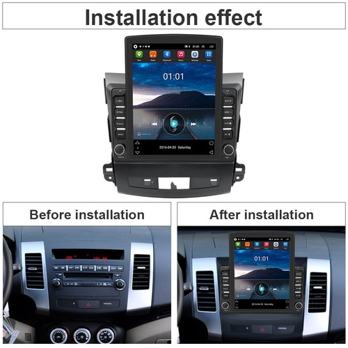 For Mitsubishi Outlander 2006-2012 Android 13.0 Car Stereo Radio GPS Navi 9.7" - Bild 3 von 12