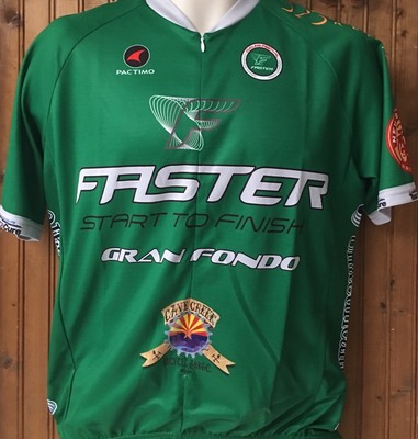 Pactimo Men's Large Gran Fondo Cave Creek Arizona Cycling Jersey NWT Faster