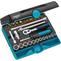 Hazet SteckschlüSselsatz 30-Teilig 1/4Zoll SW4-14 Mm Anzahl ZäHne 90 6-Kant 854