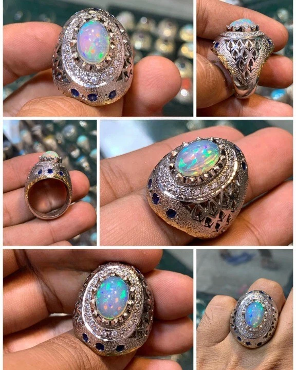 Water opal ring deals
