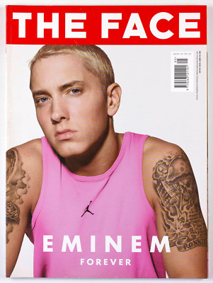 Eminem WITHDRAWN PINK TOP COVER Travis Fimmel THE FACE magazine