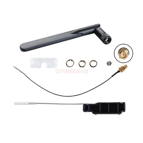 WiFi/Antenna Cable Kit for lenovo ThinkStation P330 30CE 30CF 30CG M710q M910q - Picture 6 of 7