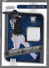 2021 Absolute Rookie Threads #RT-IP Isaac Paredes MEM RC Detroit Tigers Rookie