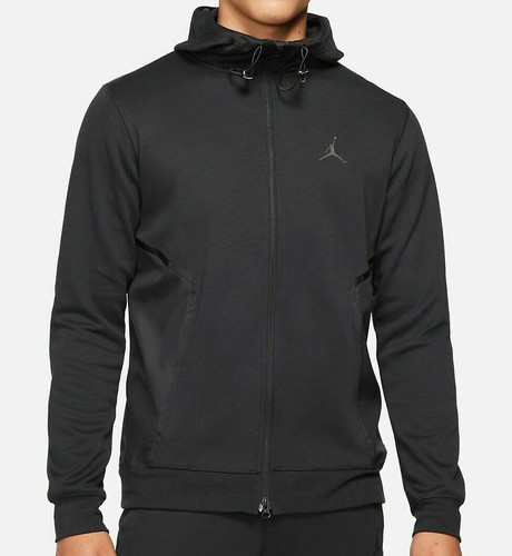 Statement Fleece Full-Zip Hoodie Black 