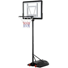 Backboard Basketball Hoop Goals Outdoor/Indoor Adjustable Height Basketball Set
