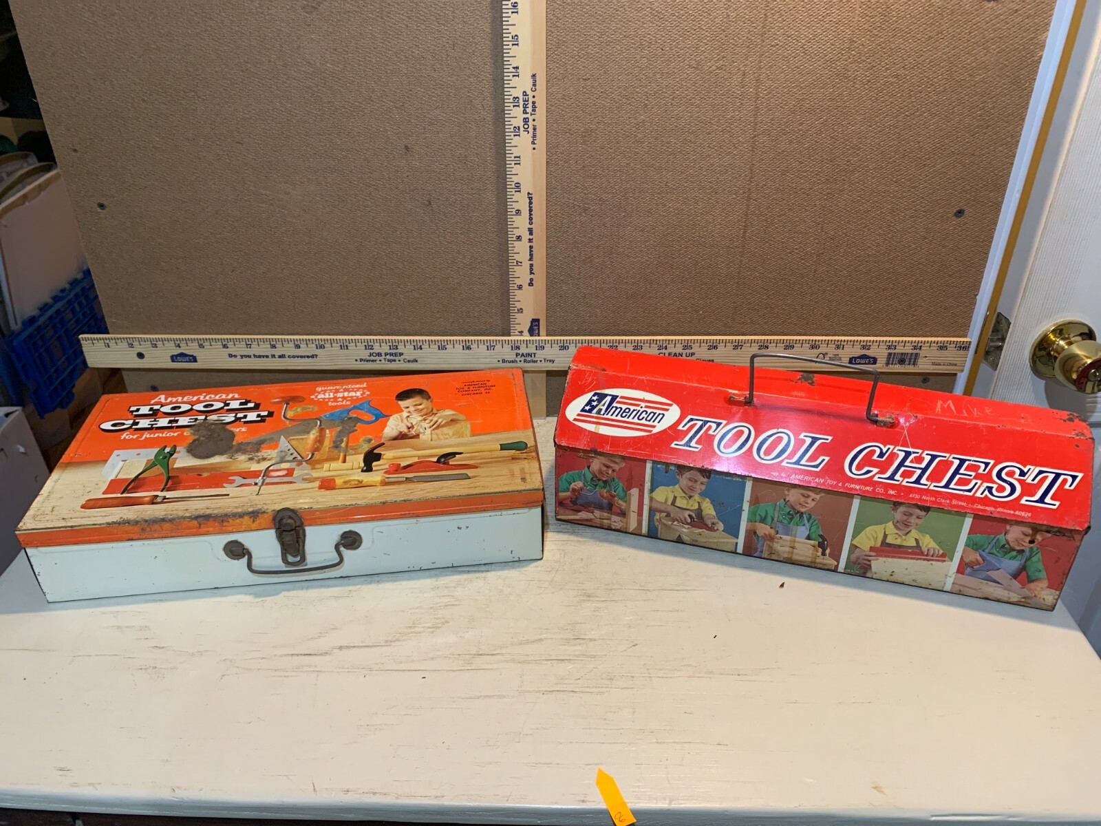 Pair of Vintage Metal American Tool Chests eBay