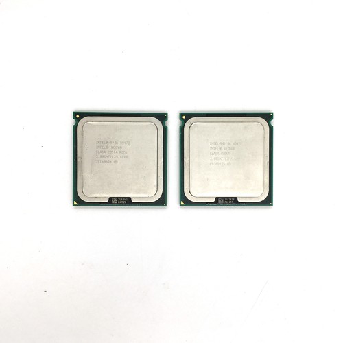 2pcs Intel Xeon X5472 3 GHz 12M 1600MHz Quad-Core SLASA Processor (Matched Pair) - Picture 1 of 2