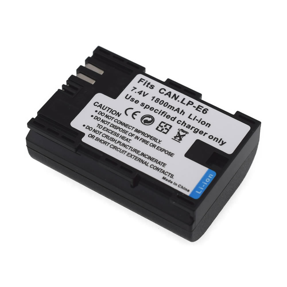 Replacement Li-ion Battery LP-E6 For Canon EOS 70D 60D 80D 5D 6D