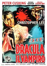 Dracula movie poster a - 12 x 17 inches - Christopher Lee