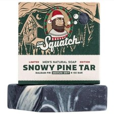Dr Squatch Soap Snowy Pine Tar Limited Edition   