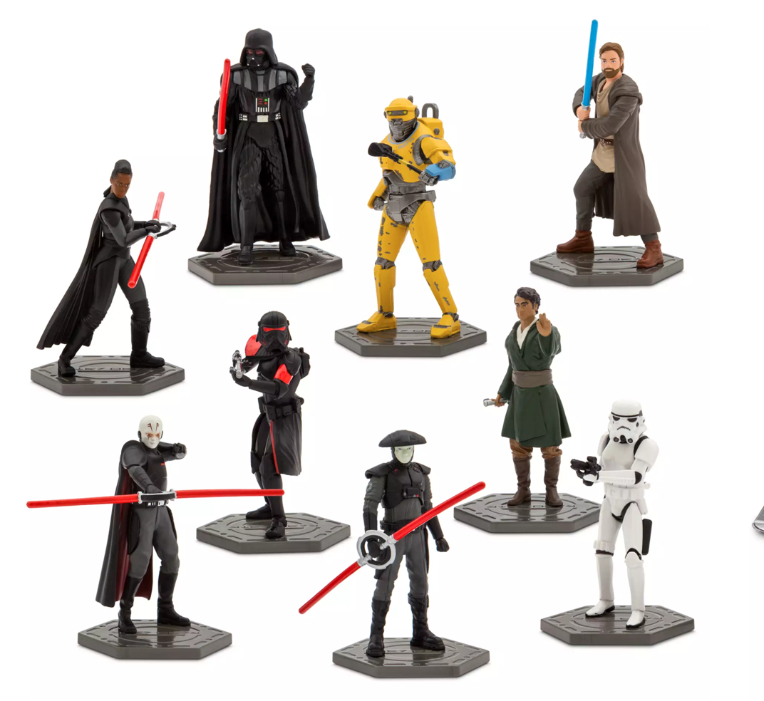 STARWARS　ベーシックフィギュア　３D　PLAY SCENE　6品セット STARWARS ベーシックフィギュア 3D PLAY SCENE 6品セット