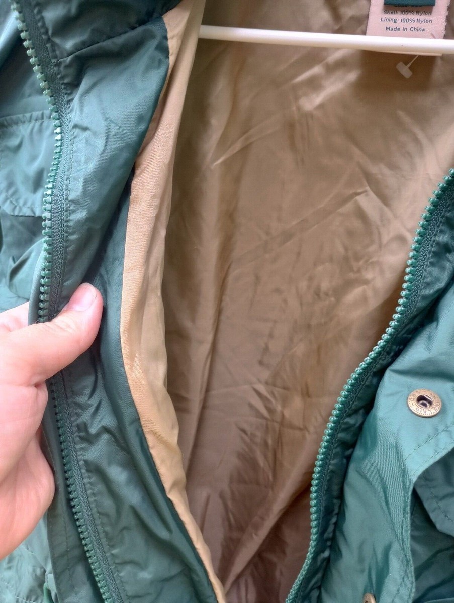 Veste De Pêche Vintage Hodgman Lakerstream Homme, Taille L, Bleue, Imperméable à Capuche